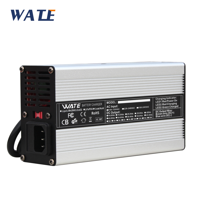 84V 20A Smart Charger - 29.2V 10A LiFePO4 Battery Charger For