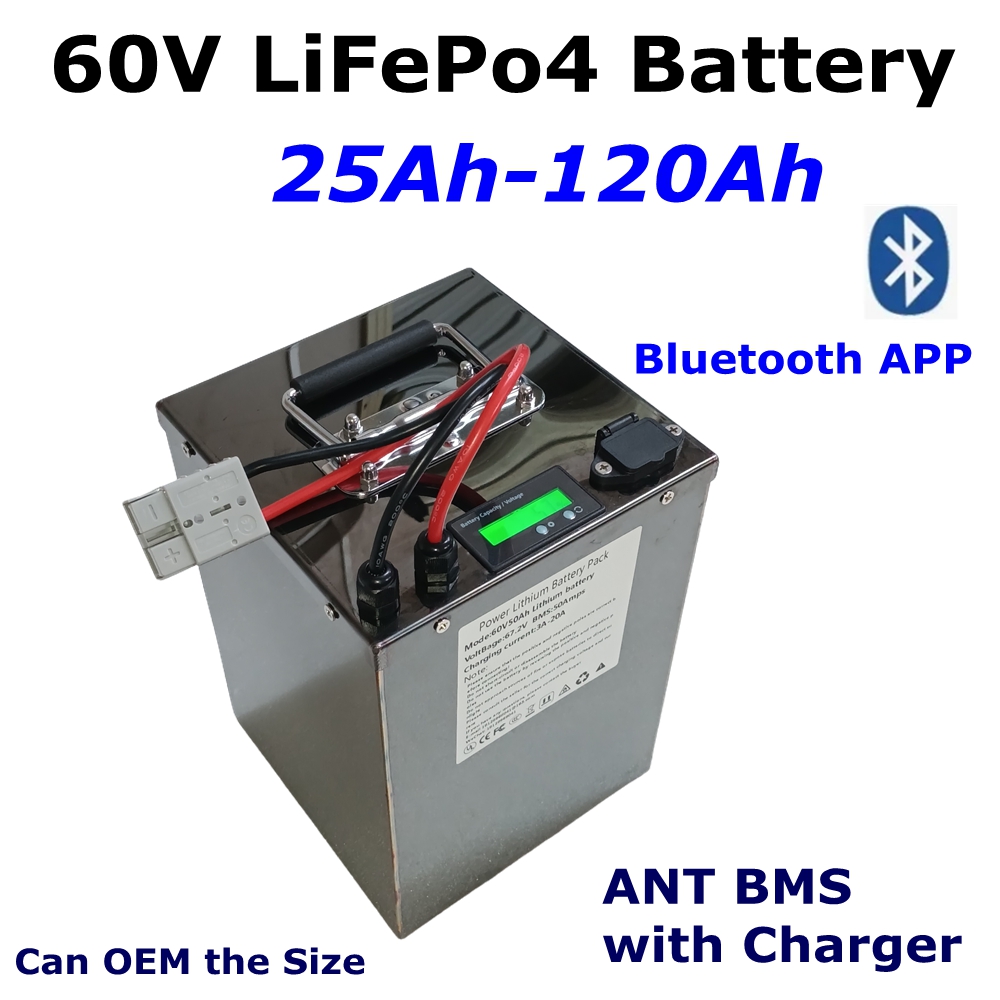 60V 25Ah 30Ah 40Ah 80Ah 100Ah  - 72V 40Ah Lifepo4 Battery Pack ulasan dan harga