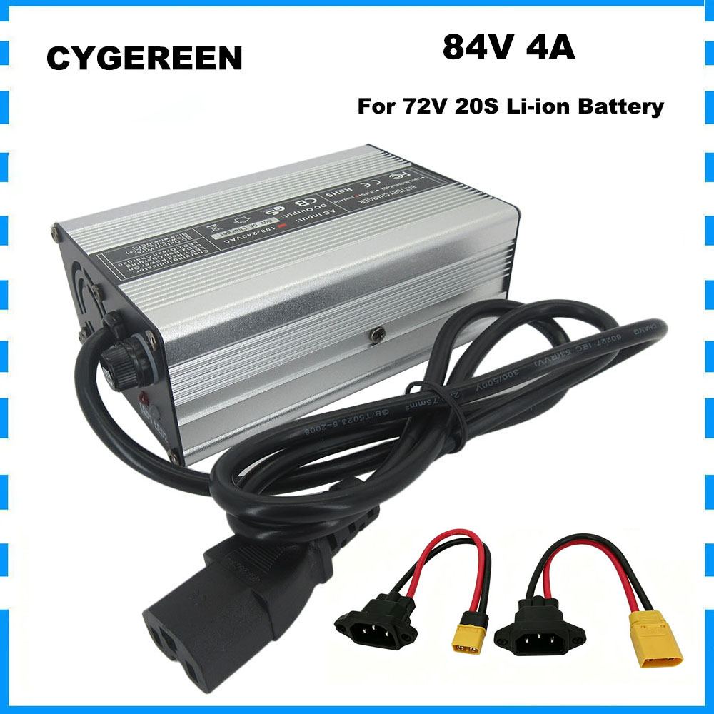 84V 4A Li-ion Fast Charger 20S - 84V 20A Smart Charger ulasan dan harga