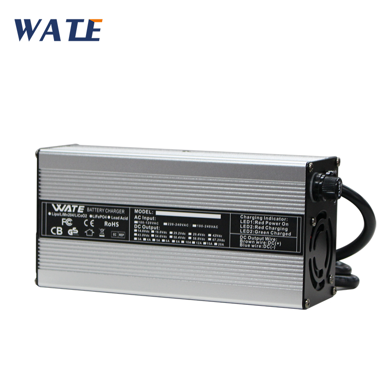 58.4V 12A LiFePO4 Battery Char - 84V 20A Smart Charger ulasan dan harga