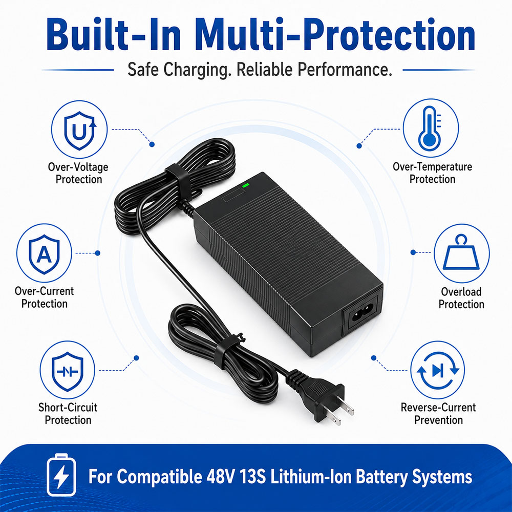 48V 4A 54.6V 2A Li Ion Battery - 84V 20A Smart Charger ulasan dan harga
